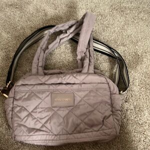 Quilted Gray Women's Bag